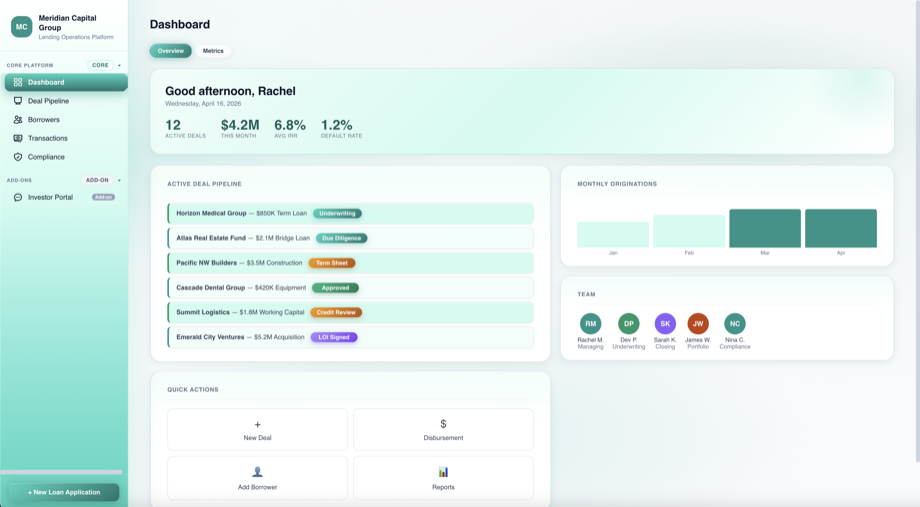 FinTech desktop